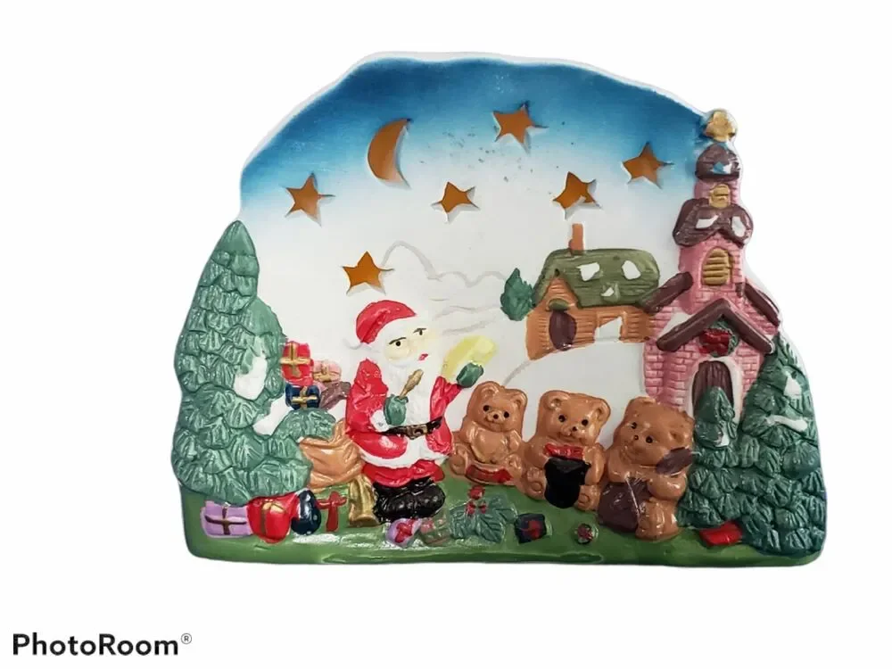 Holiday Village Votive Candle Holder